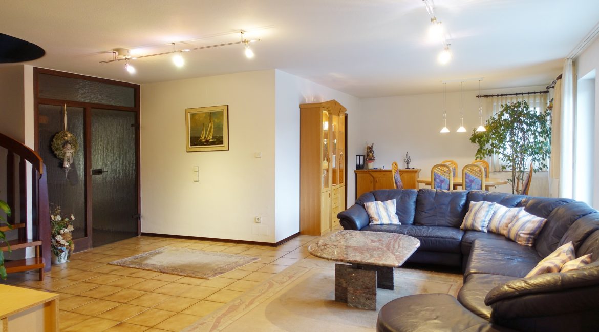 Blick zum Esszimmer