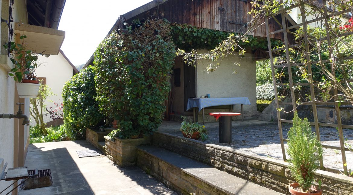 Uneinsehbare Terrasse