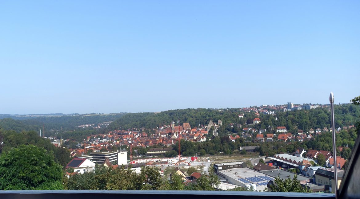 Blick von der Dachterrasse
