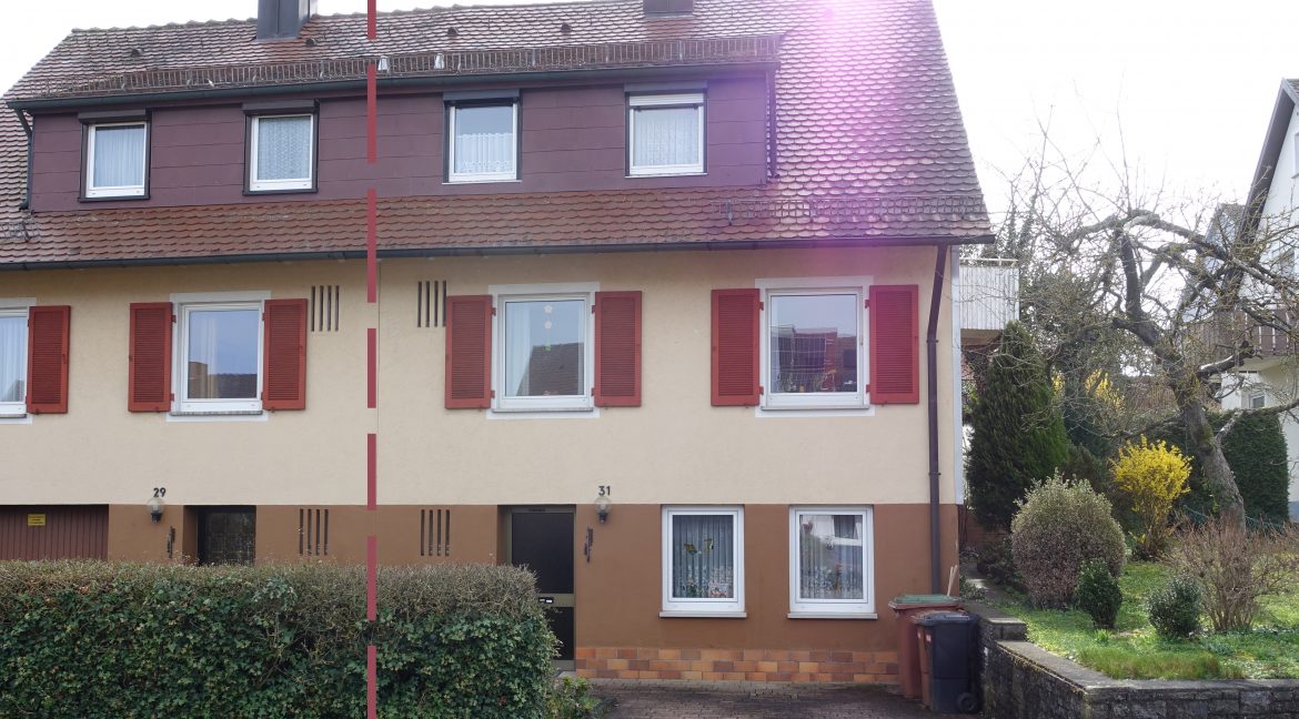 Hausansicht Eingang