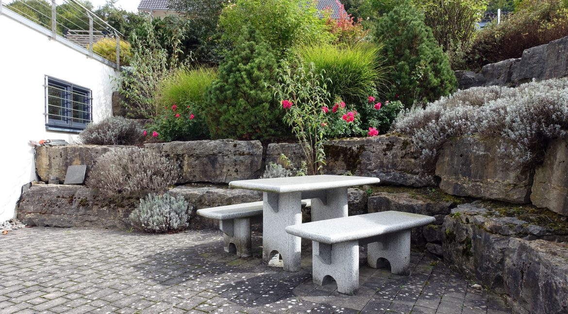 gemütlicher Sitzplatz