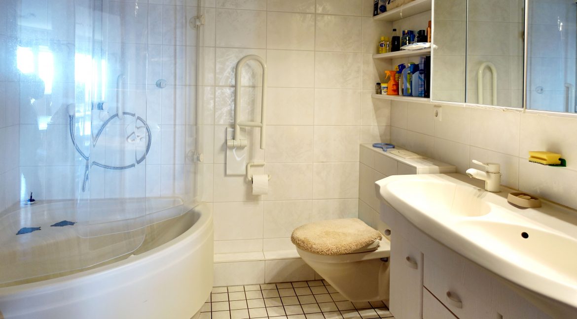 Badezimmer mit WC