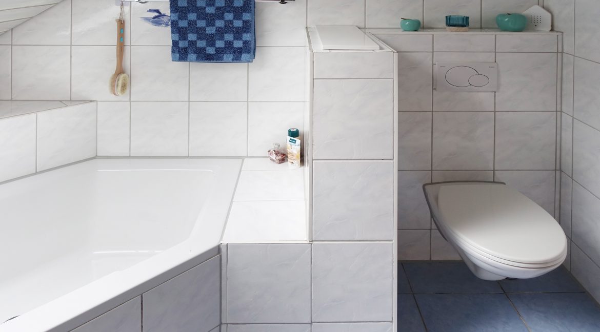 Badezimmer mit WC