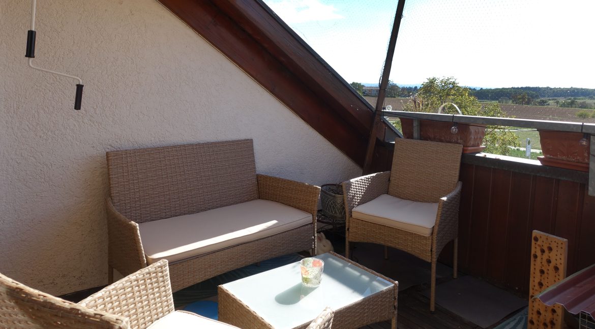 Dachterrasse mit Markise